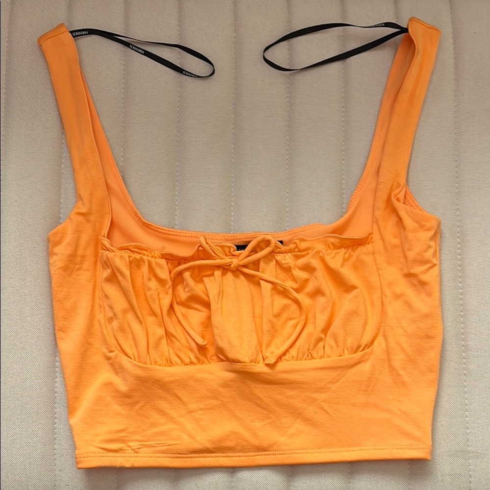 Forever 21 Cantaloupe knit top/bustier